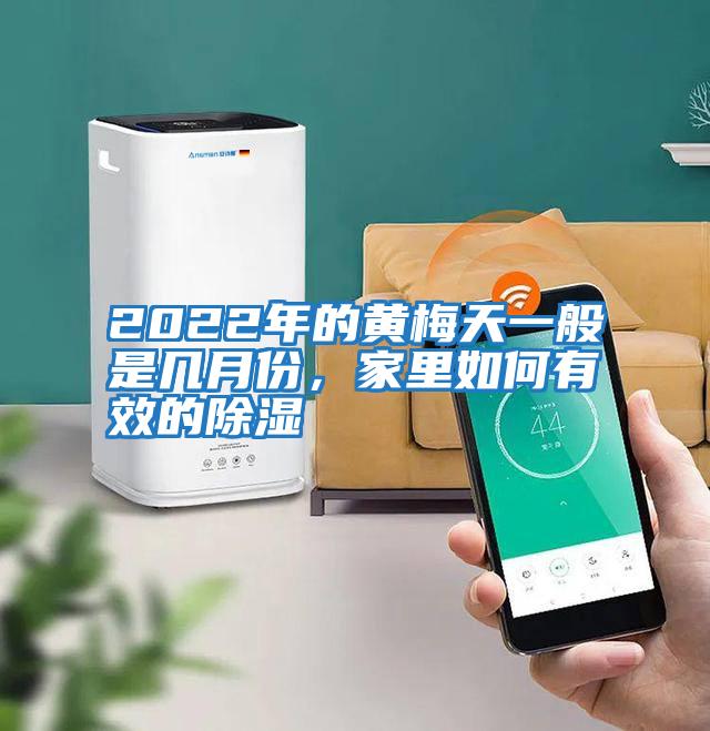 2022年的黃梅天一般是幾月份,家里如何有效的除濕