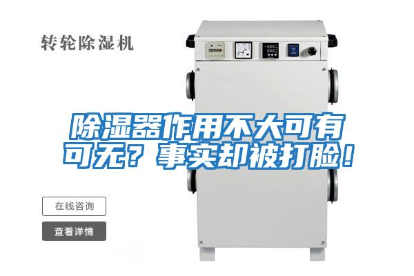 除濕器作用不大可有可無(wú)？事實(shí)卻被打臉！