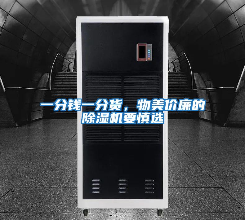 一分錢(qián)一分貨,物美價(jià)廉的除濕機(jī)要慎選