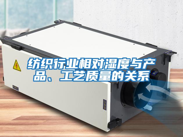 紡織行業相對濕度與產品、工藝質量的關系