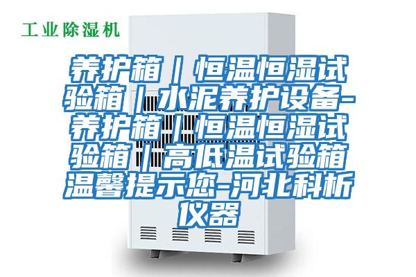 養(yǎng)護箱|恒溫恒濕試驗箱|水泥養(yǎng)護設備-養(yǎng)護箱|恒溫恒濕試驗箱|高低溫試驗箱溫馨提示您-河北科析儀器