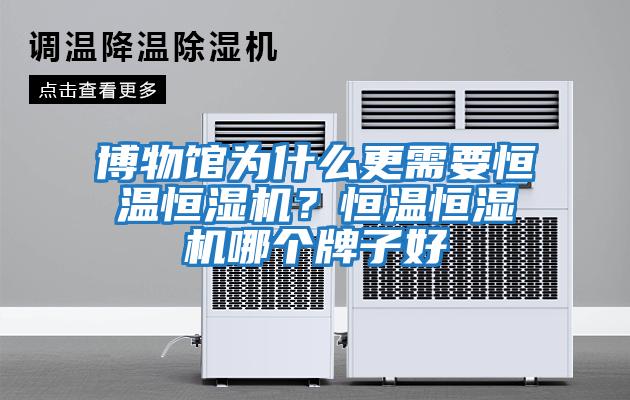 博物館為什么更需要恒溫恒濕機？恒溫恒濕機哪個牌子好