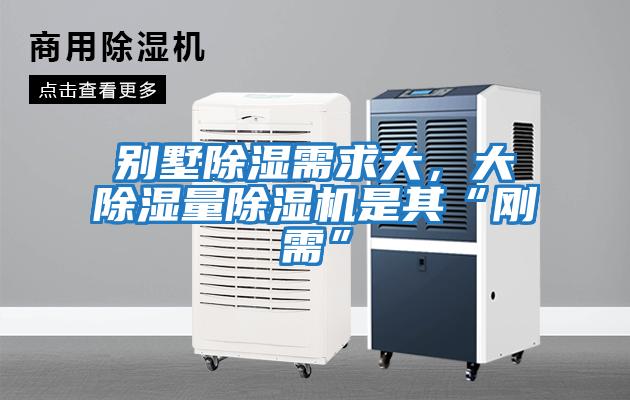 別墅除濕需求大，大除濕量除濕機是其“剛需”