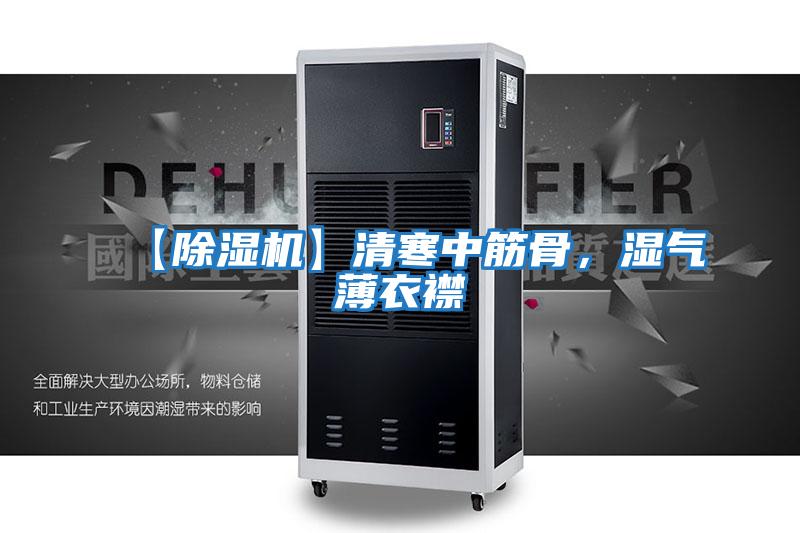 【除濕機】清寒中筋骨，濕氣薄衣襟