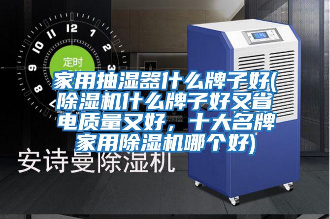 家用抽濕器什么牌子好(除濕機什么牌子好又省電質量又好，十大名牌家用除濕機哪個好)