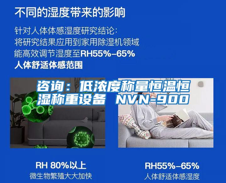 咨詢：低濃度稱量恒溫恒濕稱重設備 NVN-900