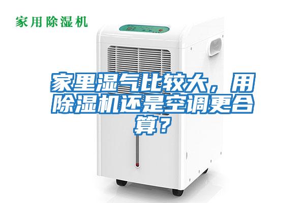 家里濕氣比較大，用除濕機還是空調更合算？