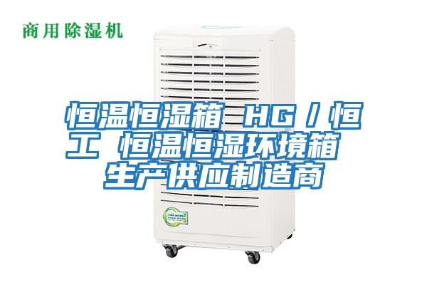 恒溫恒濕箱 HG/恒工 恒溫恒濕環(huán)境箱 生產(chǎn)供應制造商