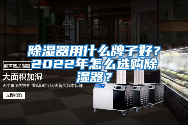 除濕器用什么牌子好？2022年怎么選購除濕器？