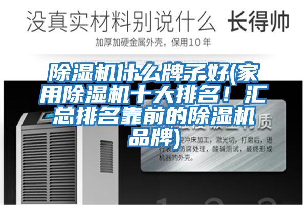 除濕機(jī)什么牌子好(家用除濕機(jī)十大排名!匯總排名靠前的除濕機(jī)品牌)