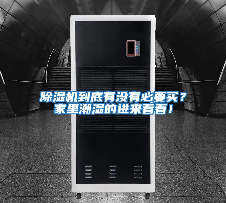 除濕機到底有沒有必要買？家里潮濕的進來看看！